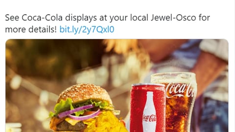 Jewel-Osco Bo Jackson Twitter Update